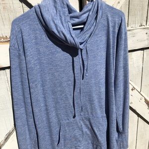 Powder blue arie hoodie